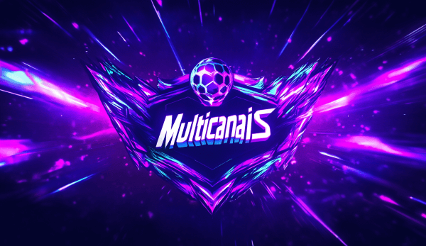 Multi-Canais grátis: Tela de partida de futebol com qualidade HD